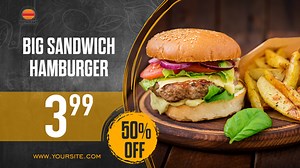 Restaurant Food Menu Promo