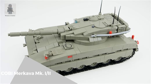 COBI Armed Forces | 2621 --- Merkava Mk. I/II --- unboxing and pure build --- part 5