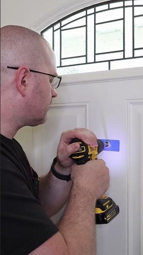 Peep hole #DIY #peephole #homeimprovement