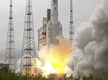 Moment ESA launches its Juice spacecraft on a mission to Jupiter