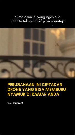 Dibahas "AI" | Berita Paling Update Soal AI dan Teknologi on Instagram: "Ada inovasi teknologi baru bernama Tornyol. Ini adalah micro-drone yang dirancang spesifik untuk satu misi: memburu dan mengeliminasi nyamuk secara otonom. Drone ini tidak pakai kamera. Dia melacak target menggunakan Sonar Ultrasonik, mirip sensor parkir mundur di mobil. Dia memancarkan suara frekuensi tinggi, lalu "mendengar" gema pantulannya pakai mikrofon super sensitif. Otak drone (DSP) kemudian menganalisis gema itu. D
