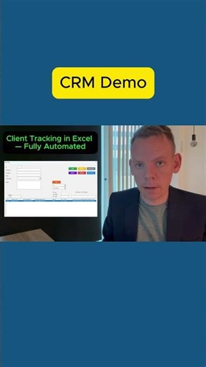 CRM in Excel? Here’s How I Built It (No Coding)