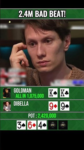 That's why Poker is brutal #poker #pokerstrategy #pokerstars #shorts