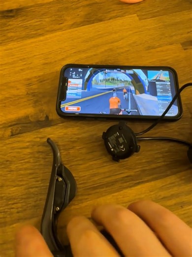 When Di2 Meets Zwift Virtual Shifting 👌