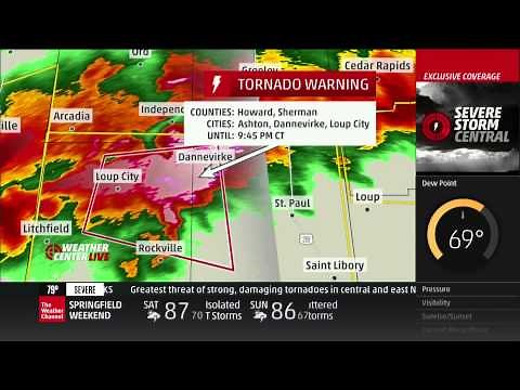 Severe Weather Coverage: June 3, 2014, 9-10pm - The Weather Channel