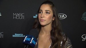 Aly Raisman Talks "SI" Shoot & Olympic Gymnastic Committee