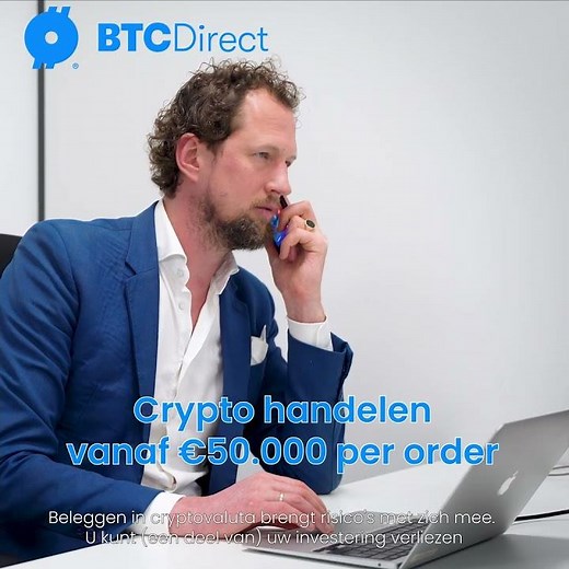 Private Trading Desk BTC Direct - grote crypto orders