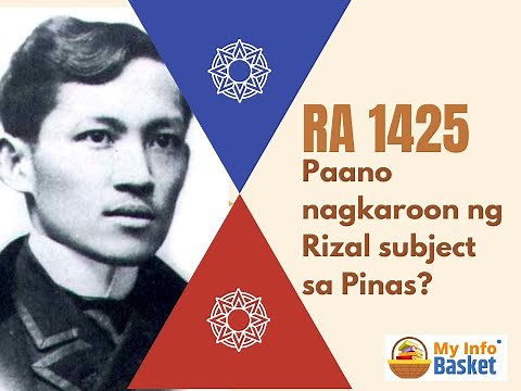 Republic Act 1425 Rizal Law (Its History and Important Provisions) | My Info Basket