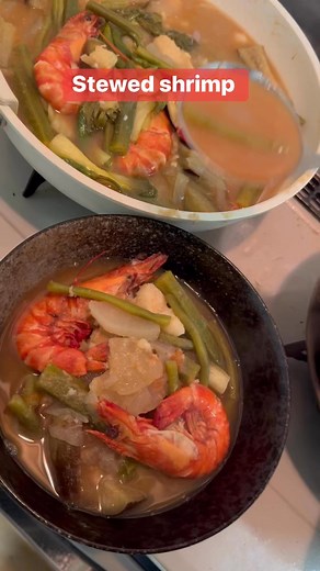 7.8K views · 79 reactions | Stewed shrimp (sinigang na hipon) #SinigangNaHipon #stewedshrimp #cookinglover #agnesroseteyoshida | Agnes Rosete Yoshida | Facebook