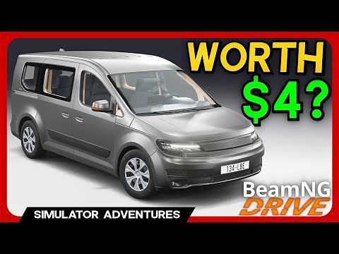 Is BeamNG's MOST ANTICIPATED Mod Worth $4? - Gavril Scout Van!
