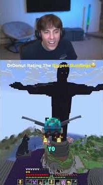 Drdonut Rating the Minecraft Biggest Buildings😳