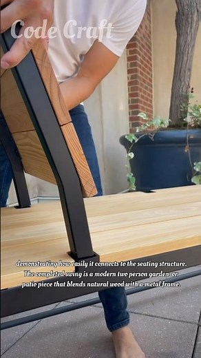 😌Simple Setup for Your New Porch Swing