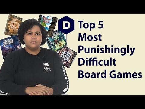 Top 5 Most Brutally Difficult Board Games