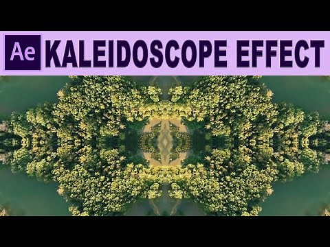 KALEIDOSCOPE EFFECT - Adobe After Effects Tutorial