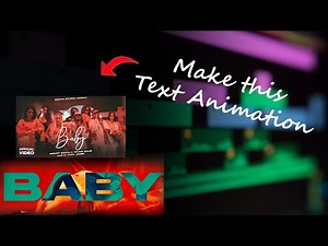 Create negative (inverted) text in premiere pro | Create text like ‪@EmiwayBantai‬'s - Baby song.