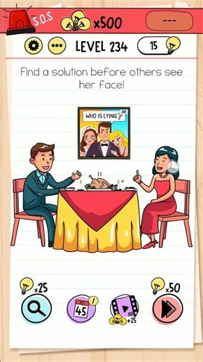 👉 Brain Test: Tricky Puzzles 🧠✨ 🎮 level 234- Solution #games #logicpuzzles #braintestsolution