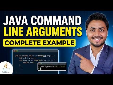 Command Line Argument Java Example
