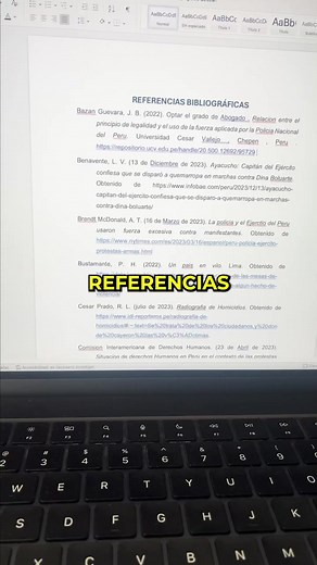 📚 Cita tus referencias bibliograficas a APA 7 en menos de 15s #apa7 #citasbibliograficas #universitarios #tesis #tareasuniversitarias