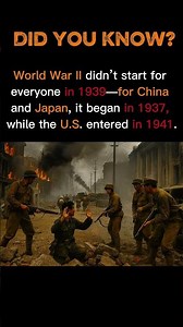 Not Everyone Entered WWII at the Same Time 😮
