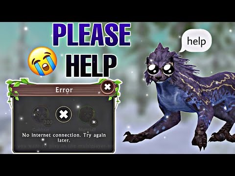 Wildcraft: PLEASE HELP (No internet connection- my game is glitched)