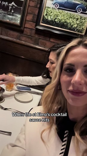 Hilarious Reaction to St Elmo’s Cocktail Sauce | @espnmina #nfl #espn