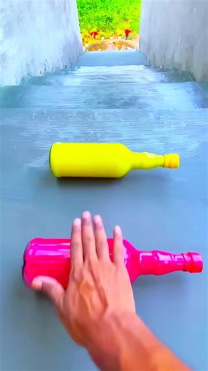 Breaking glass bottle ⚠️🔥 Crushing Crunchy & Soft Things #asmr #asmrsound #shorts #satisfyingvideo