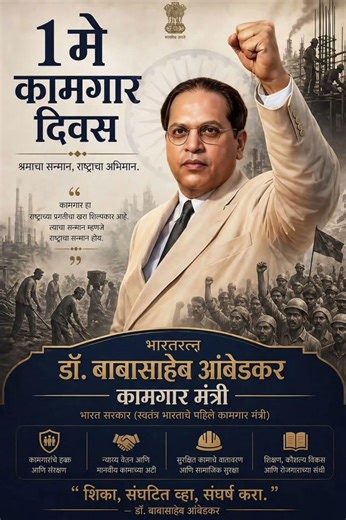 कामगार दिन 1 मे २०२६