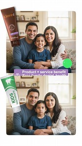 Make brushing fun & healthy with Clove Kidz Toothpaste! 🪥✨ Designed for kids of 3 years comes with natural goodness & cavity protection. Here’s why moms love it:" ✅ Contains 0% artificial flavours & sweeteners ✅ Free from peroxide. parabens, gluten, SLS. triclosan ✅ Natural Strawberry flavour ✅ Colour changing formula (turns purple after 2 mins) ✅ Protects cavities & strengthens enamel Enjoy Up to 37% Off and Get Free Dental Health Plan Worth ₹2000! | Clove Oral Care