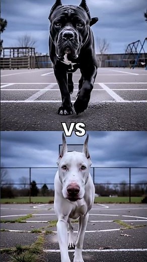 Ultimate Power: Albino Doberman vs. 6 Legendary Black Dog Breeds #animals #dog
