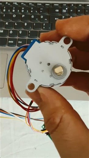 Step motor arduino ile kontrol #arduino