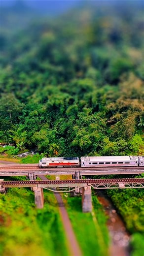 Miniatur kereta api super realistis 😱‼️ #keretaapiindonesia #keretaapi #trainexplorer #miniatur