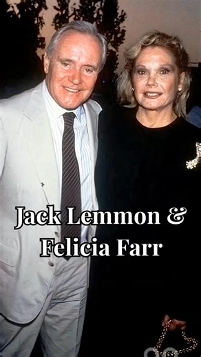 Jack Lemmon & Felicia Farr — 42 Years of Love ❤️ Hollywood’s Quiet Marriage