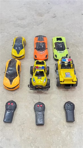Remote control 5 Ta Rc Mine Car & red green yellow cars unboxing #trending #rctoys