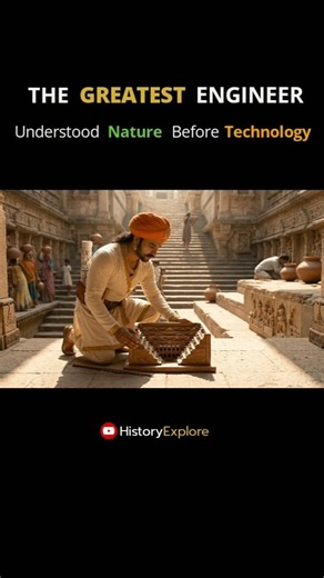 Ancient Stepwell Engineering Explained #shorts
