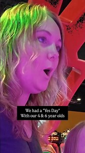 We did a YES DAY with our 4 & 6 year old #mom #momlife #yesday