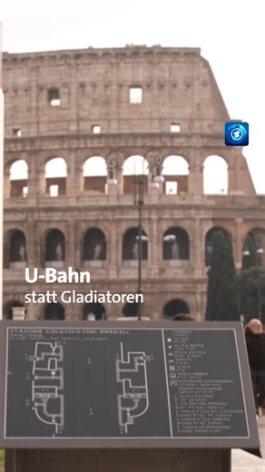 tagesschau on Instagram: "Zwei neue U-Bahnstationen sind in der 2,7-Millionen-Einwohner:innen-Stadt nach langer Bauzeit in Betrieb gegangen – sie sind gleichzeitig Museen der archäologischen Fundstücke, die beim Bau ausgegraben worden sind. In Rom gibt es nur drei U-Bahn-Linien, die neue Linie C fährt automatisiert. #tagesschau #nachrichten #rom #kolosseum #archäologie"