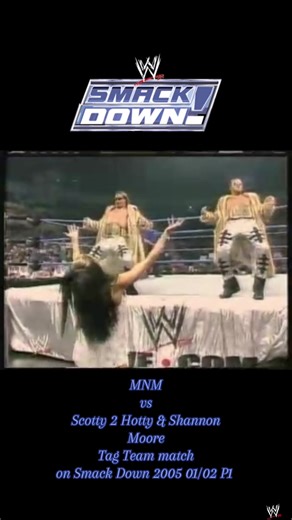 WWE Tag Team Match: MNM vs Scotty 2 Hotty & Shannon Moore