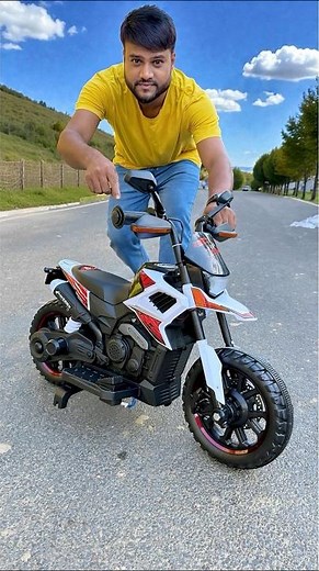 My Crazy Mini Dirt Bike Unboxing and Testing Fun😁