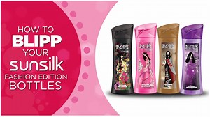 Blipp your #SunsilkFashionEdition bottle and unlock the Sunsilk world to experience fashion and style to complete your look. | Sunsilk