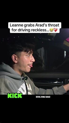 Leanne grabs Arad’s throat for driving reckless…😭❤️‍🩹#fyp #leanne #arad