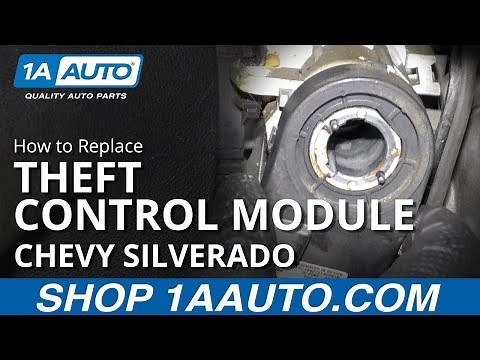 How to Replace Theft Control Module 07-13 Chevy Silverado
