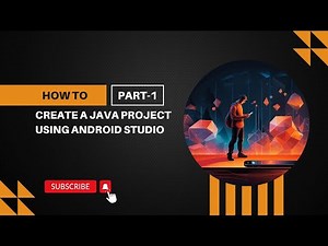 How to create a Java project using Android Studio