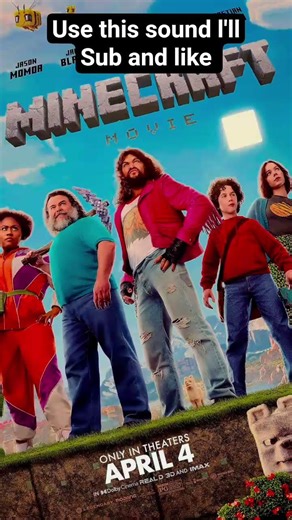 Use this sound #usethisaudio #usesound #Minecraft #Minecraftnewmovie#new#comedy