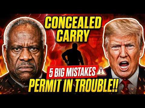 5 Concealed Carry Mistakes That Can Turn You Into a Criminal (Gun Laws Explained)