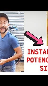 Potenciómetros para bicicicleta. Instalación Sigeyi