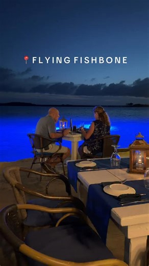 The only restaurant in Aruba where you can dine with your feet in the water! 📍 Flying Fishbone Savaneta, Aruba #aruba #caribbean #sunsetdinner #flyingfishbone #onehappyisland | Flying Fishbone