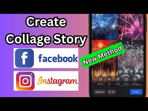 How to Add Multiple Photos in One Facebook or Instagram Story | 2026 New Method