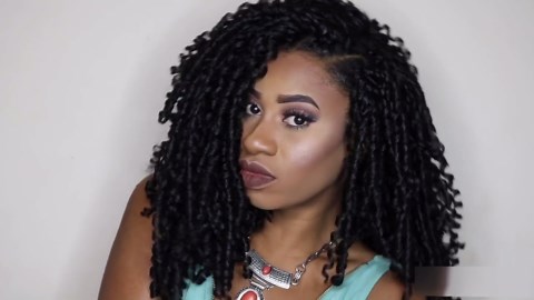 Urban Soft Dread Crochet Hair - 4 Packs Straight Faux Locs Crochet Braids 2 STYLE in ONE (#4-30)