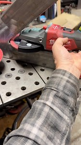 I made the ultimate Milwaukee grinder! The flat head grinder is almost perfect out of the box, but I prefer a variable speed tool to get the most out of my consumables. A little magic and now I’ve got a variable speed flat head! Check the new video on my YouTube to see why you need one of these!! #make #maker #handmade #makeeverything #grinder #metalshop #welding #welder #steel #fabricator #tools | Make Everything
