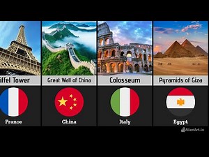 Top 30 Iconic Landmarks Around the World. Must See Destinations